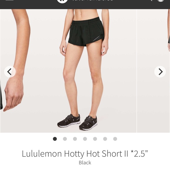 lululemon athletica Pants - lululemon athletica Men's Black Athletic Shorts